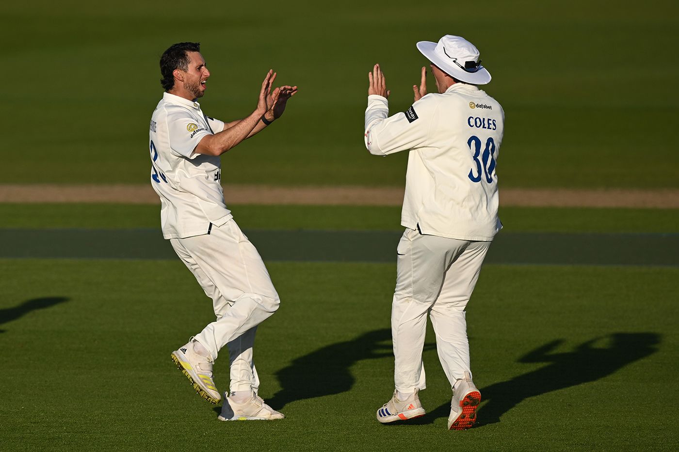 Fynn Hudson-Prentice produced a late wicket-taking burst