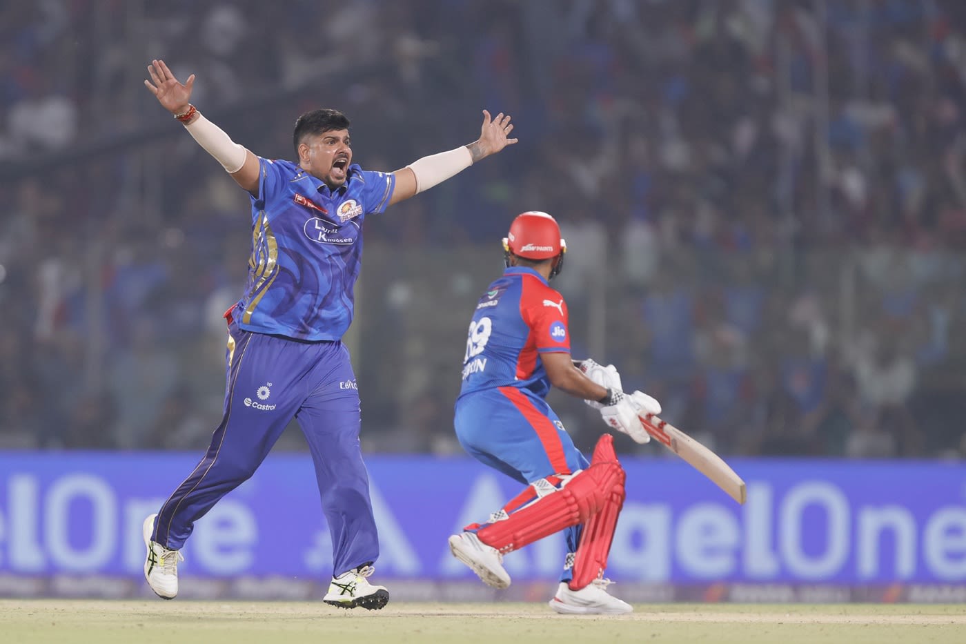 Karn Sharma, the impact player, dismissed Abishek Porel