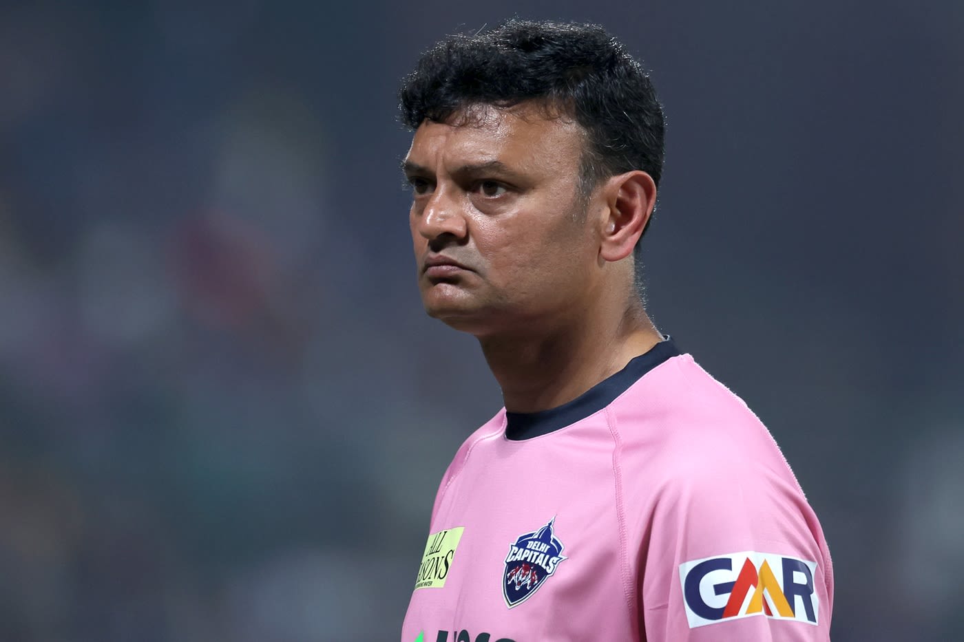 Delhi Capitals head coach Hemang Badani looks on
