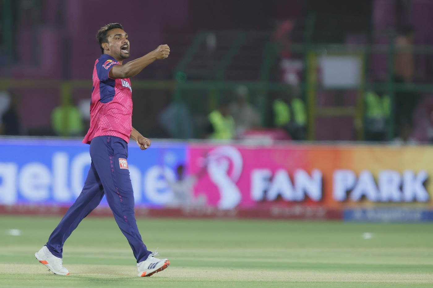 Sandeep Sharma was on cloud nine after dismissing Nicholas Pooran