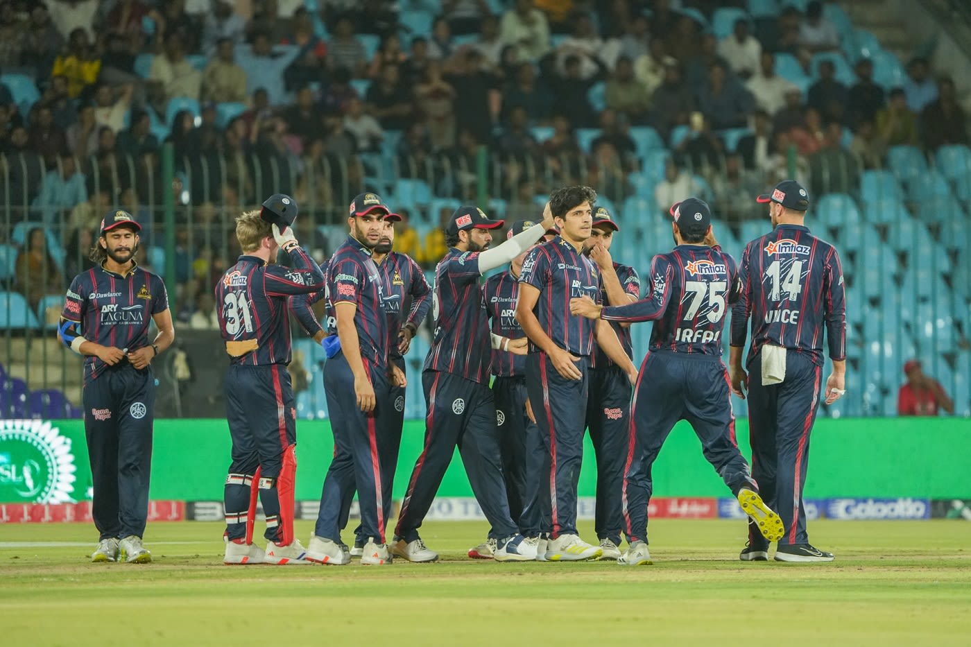 Mir Hamza struck in the powerplay