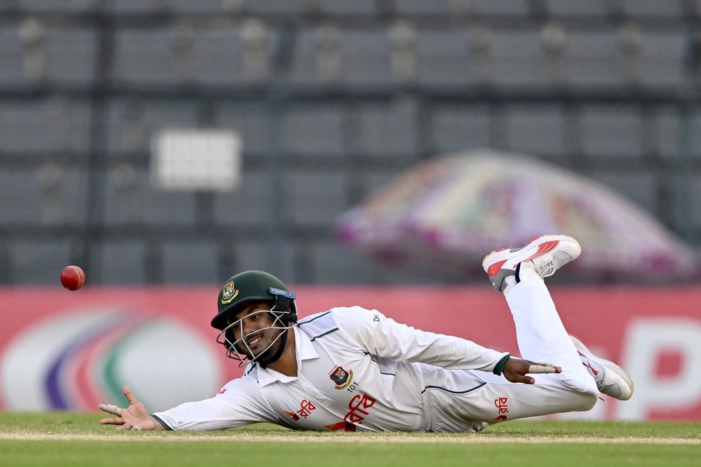 Substitute Zakir Hasan dropped a catch in tense situation