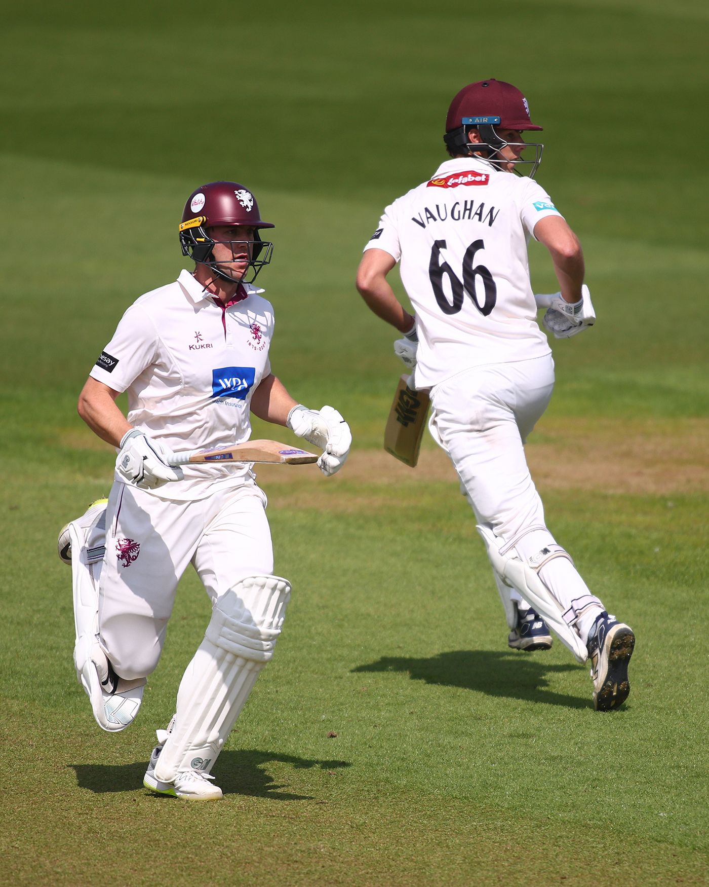 Tom Lammonby and Archie Vaughan put on a 96-run stand