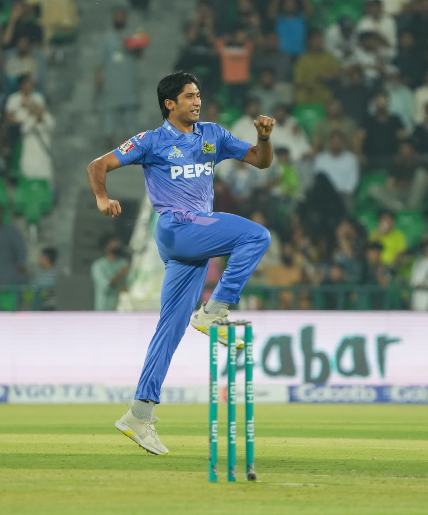 Mohammad Hasnain is thrilled after dismissing Fakhar Zaman