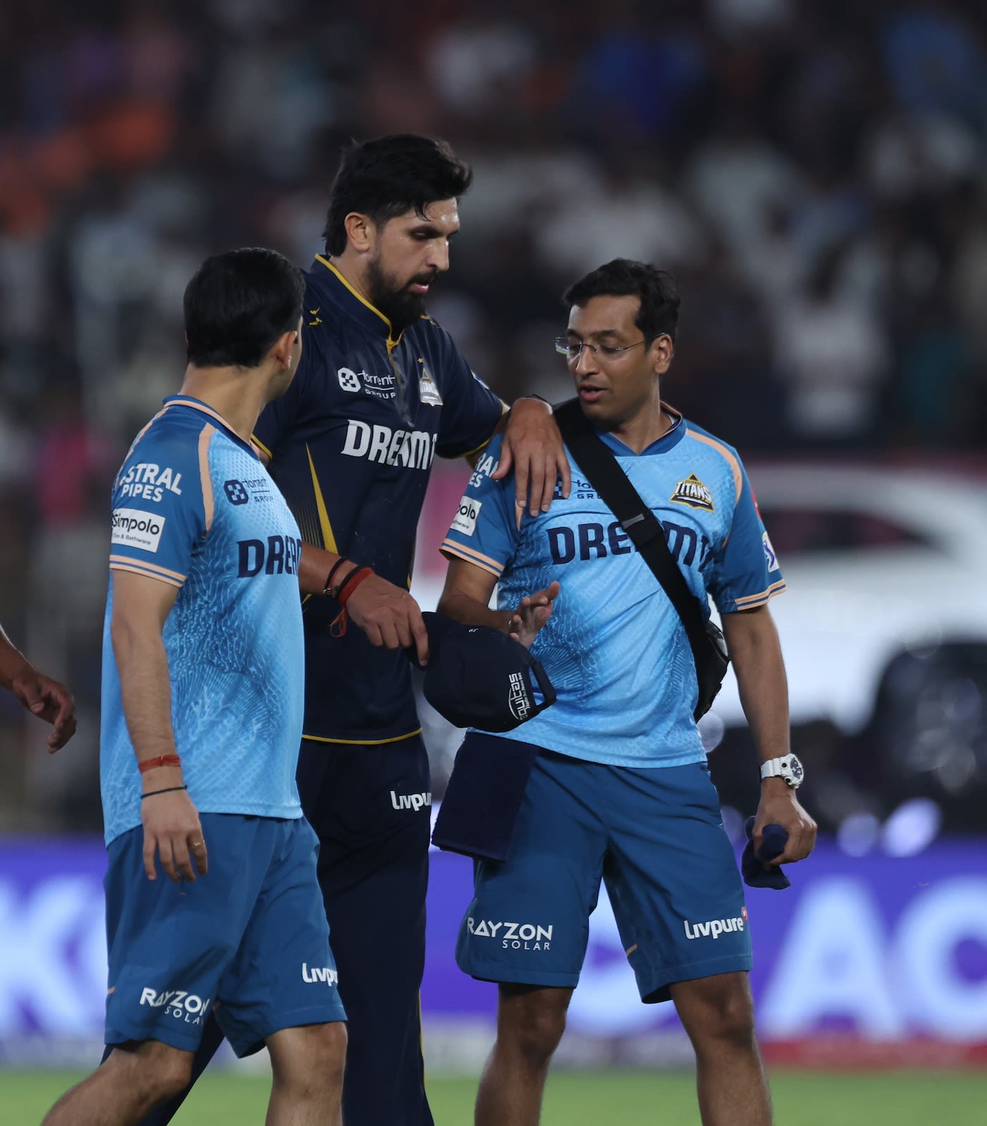 Ishant Sharma picked up an injury