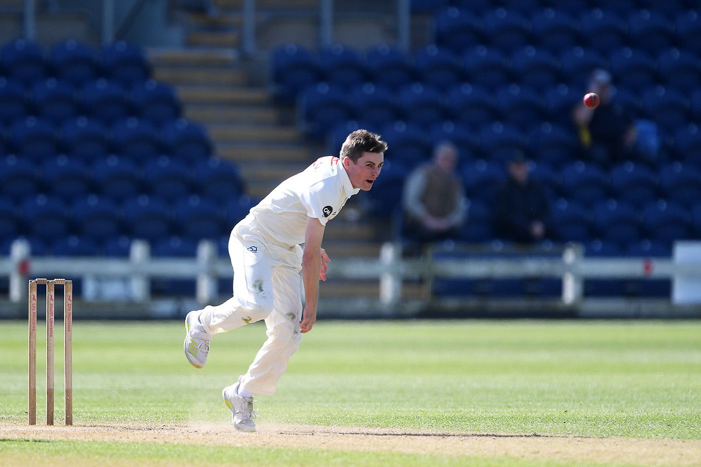 Andy Gorvin picked up four wickets on day two