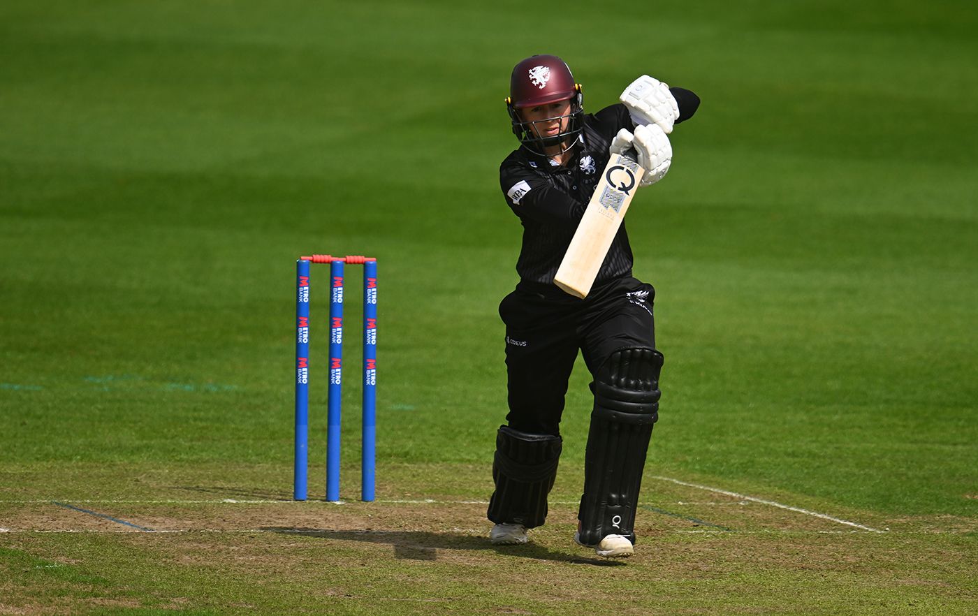 Fran Wilson steps into a drive