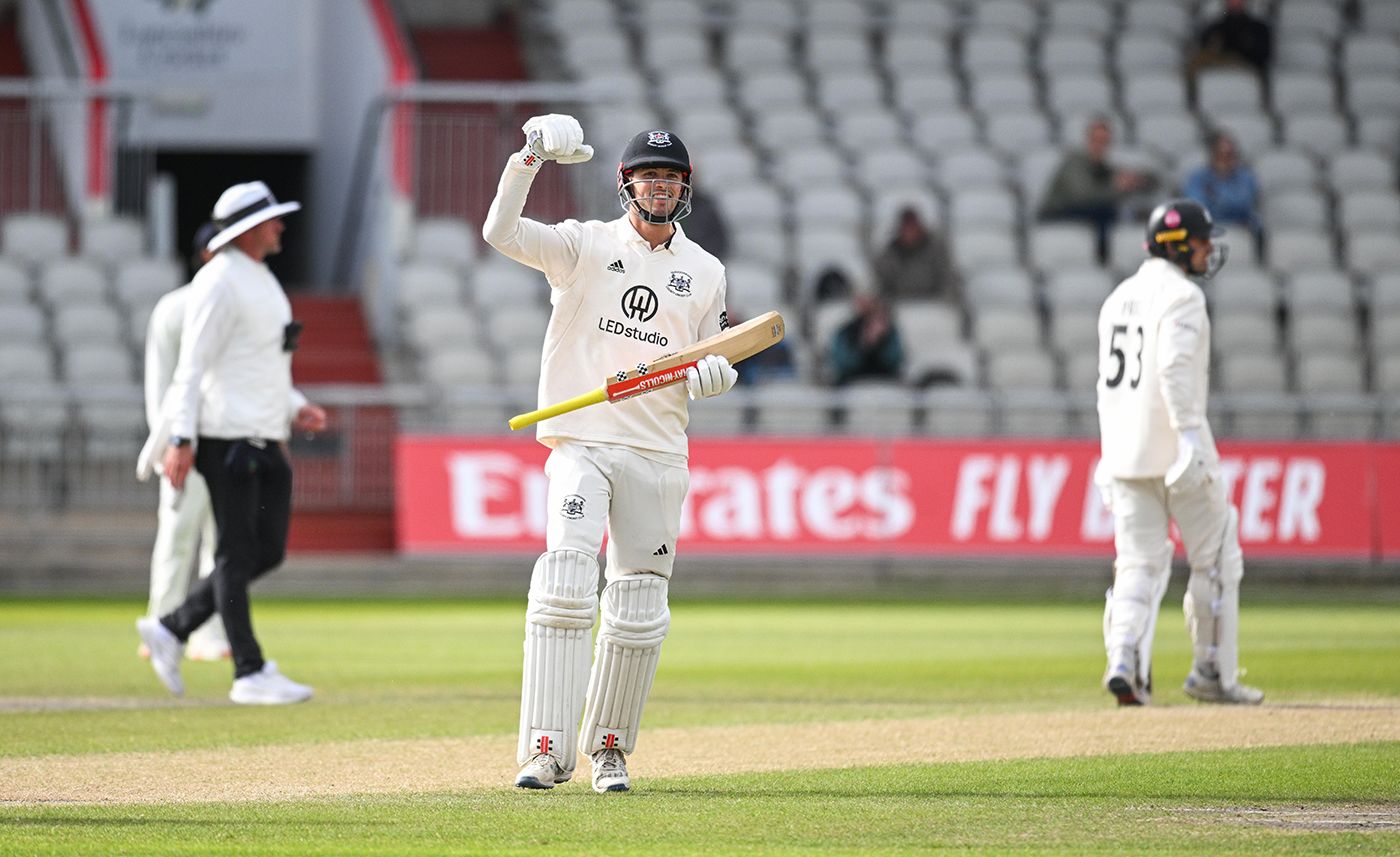 Ollie Price made a maiden double-hundred