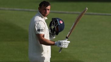 Luke Hollman's maiden hundred guides Middlesex in thriller