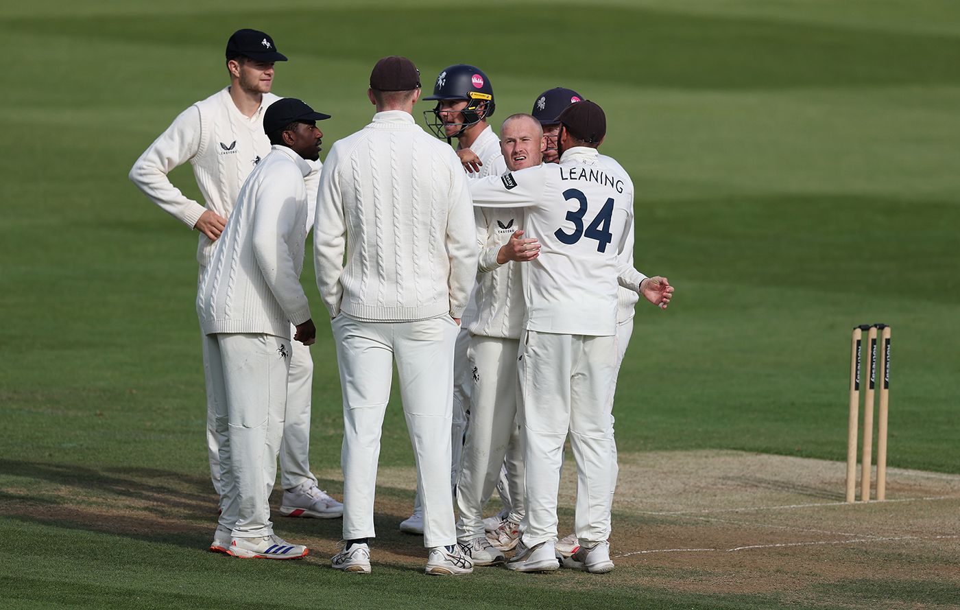 Matt Parkinson celebrates a breakthrough