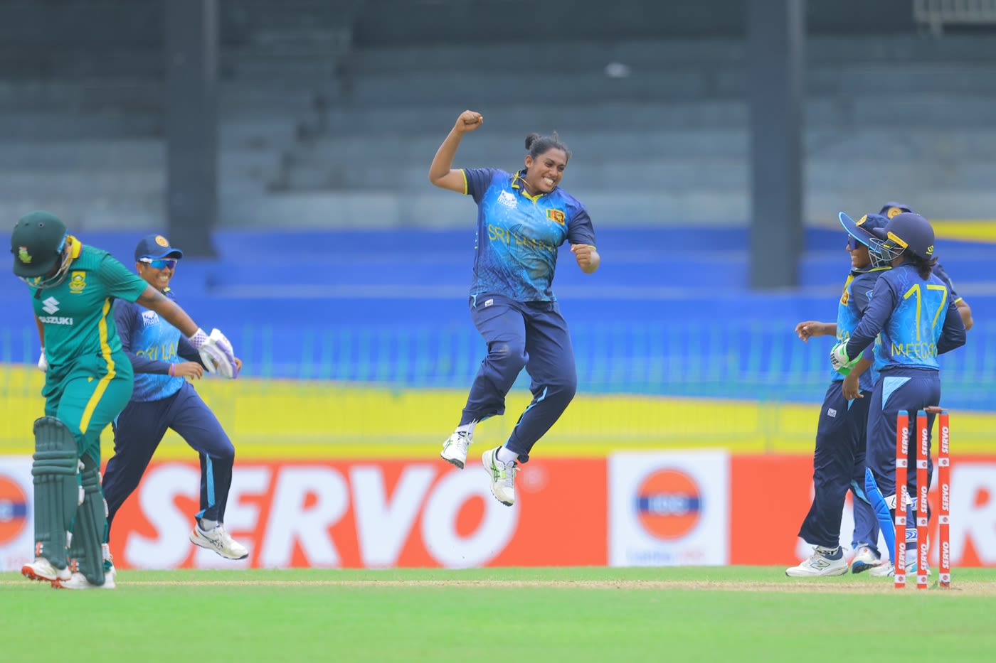 Dewmi Vihanga picked up a five-for