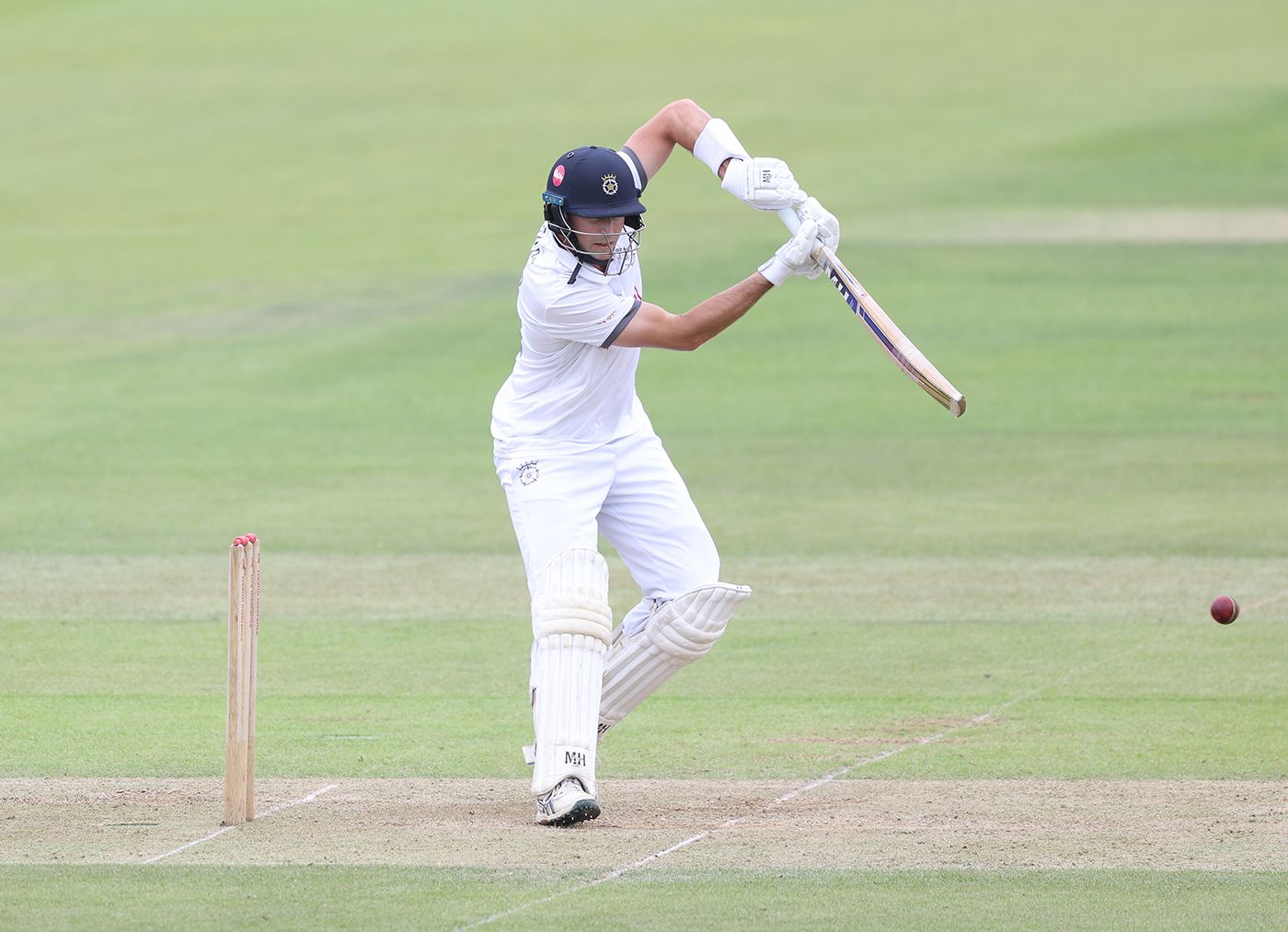 James Fuller punches off the back foot