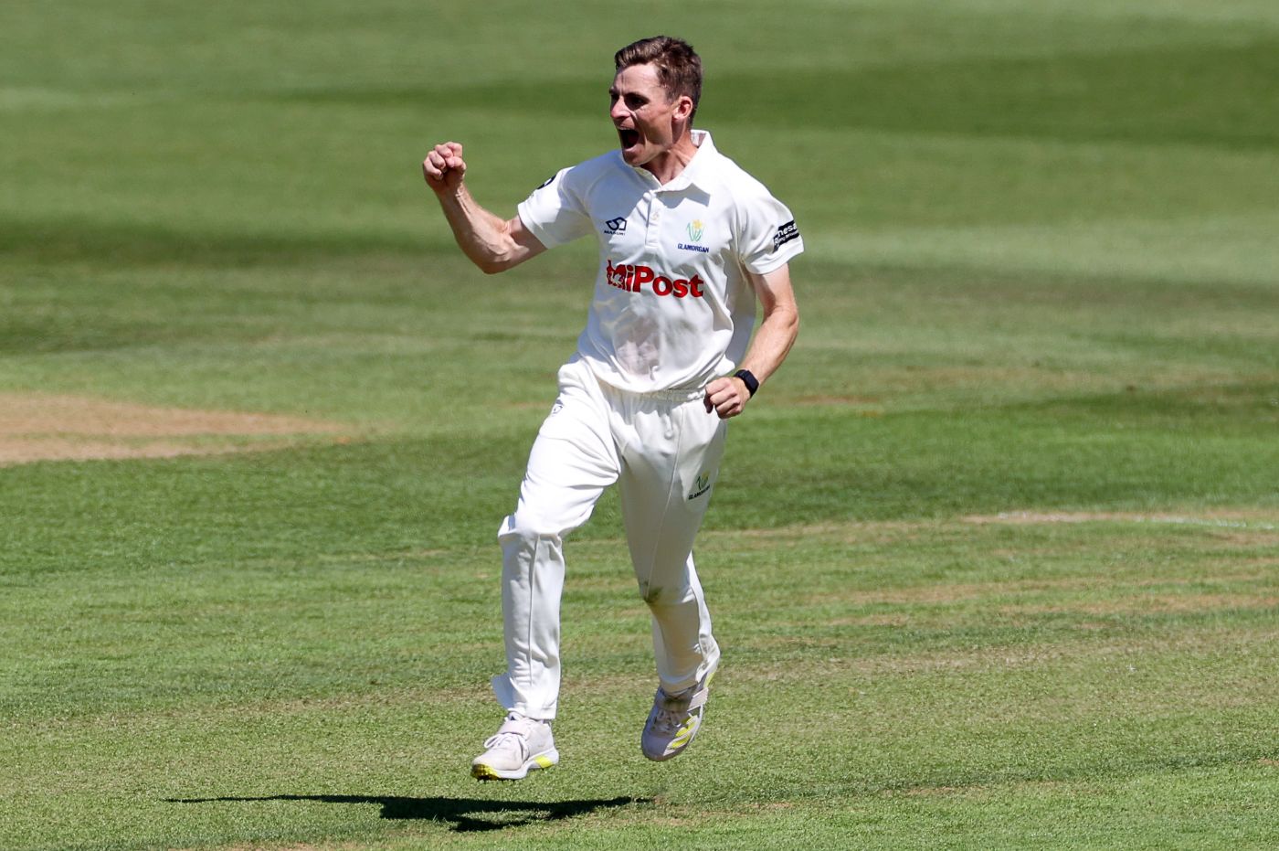 Andy Gorvin claimed three wickets for Glamorgan