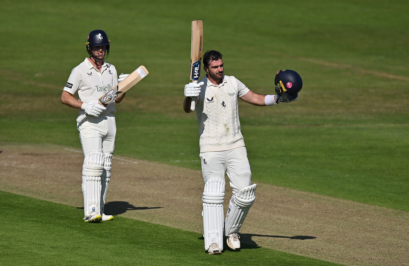 Grant Stewart notched his second career hundred