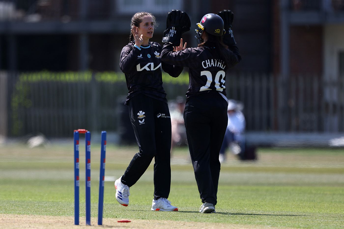 Danielle Gregory celebrates a breakthrough