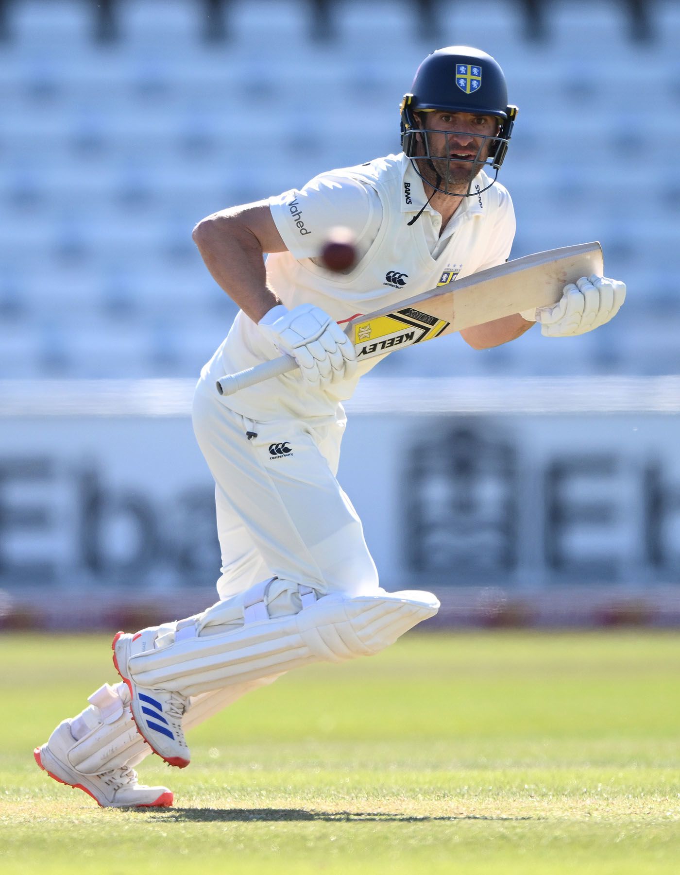Colin Ackermann sets off for a run