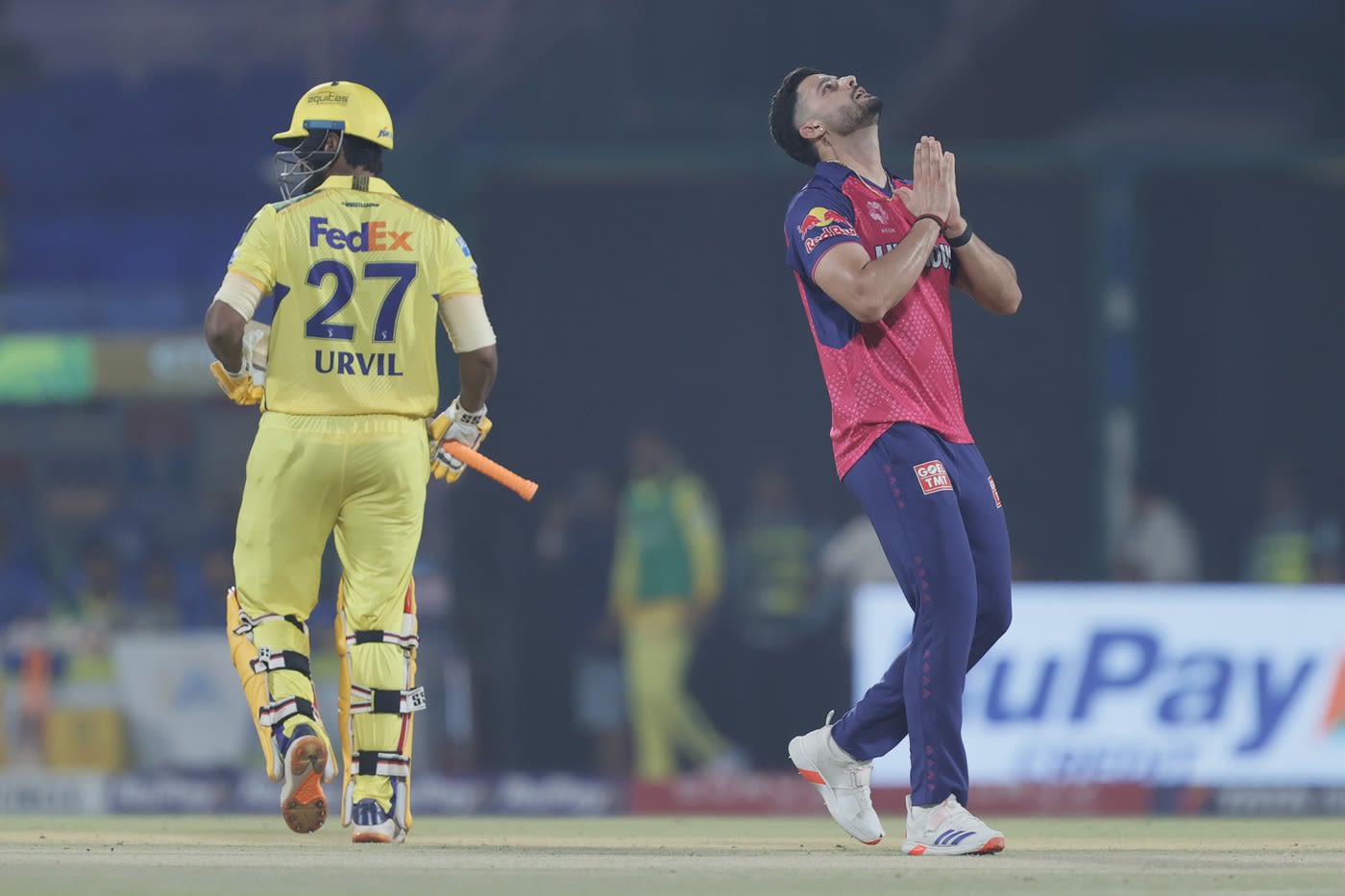 Yudhvir Singh picked two wickets in his first over
