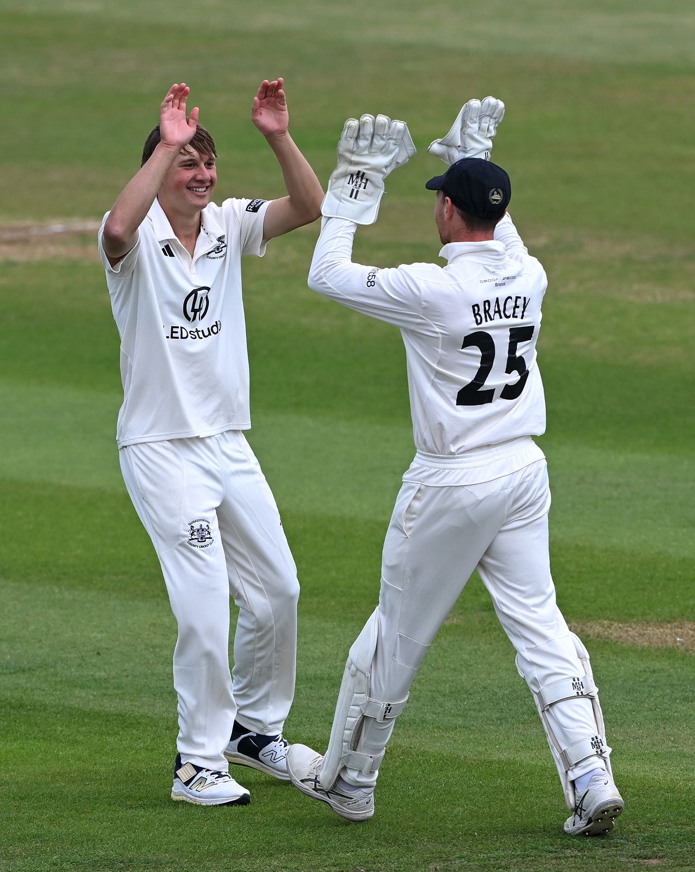 Archie Bailey struck twice in his opening spell