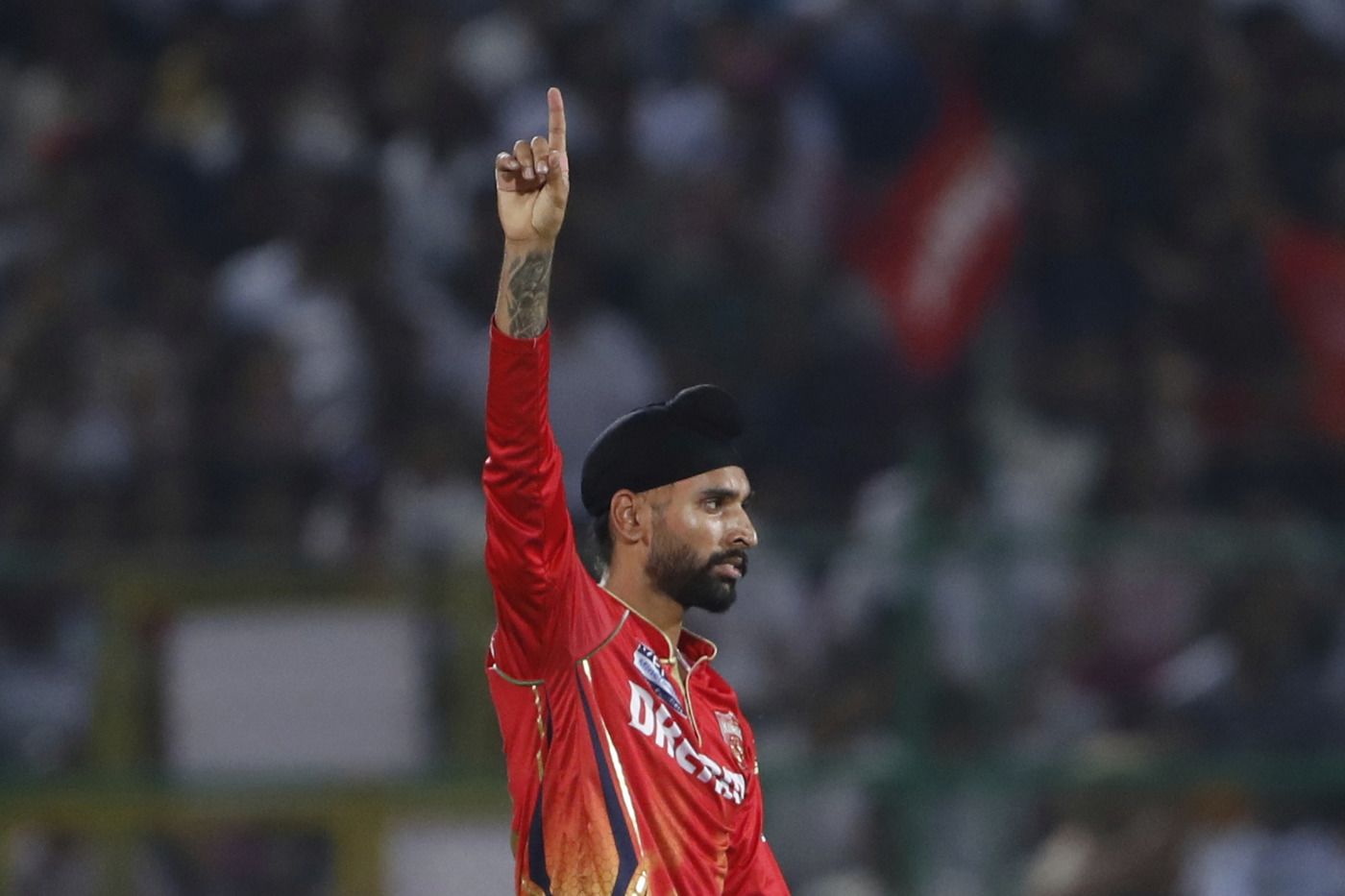 Harpreet Brar brings out his trademark celebration