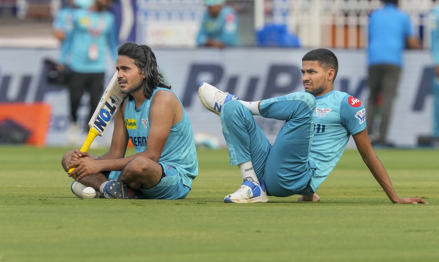 Digvesh Rathi and Akash Singh train in Lucknow