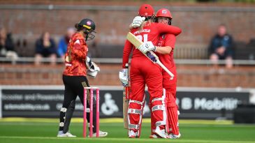 Smale, Lamb fifties keep Lancashire on track