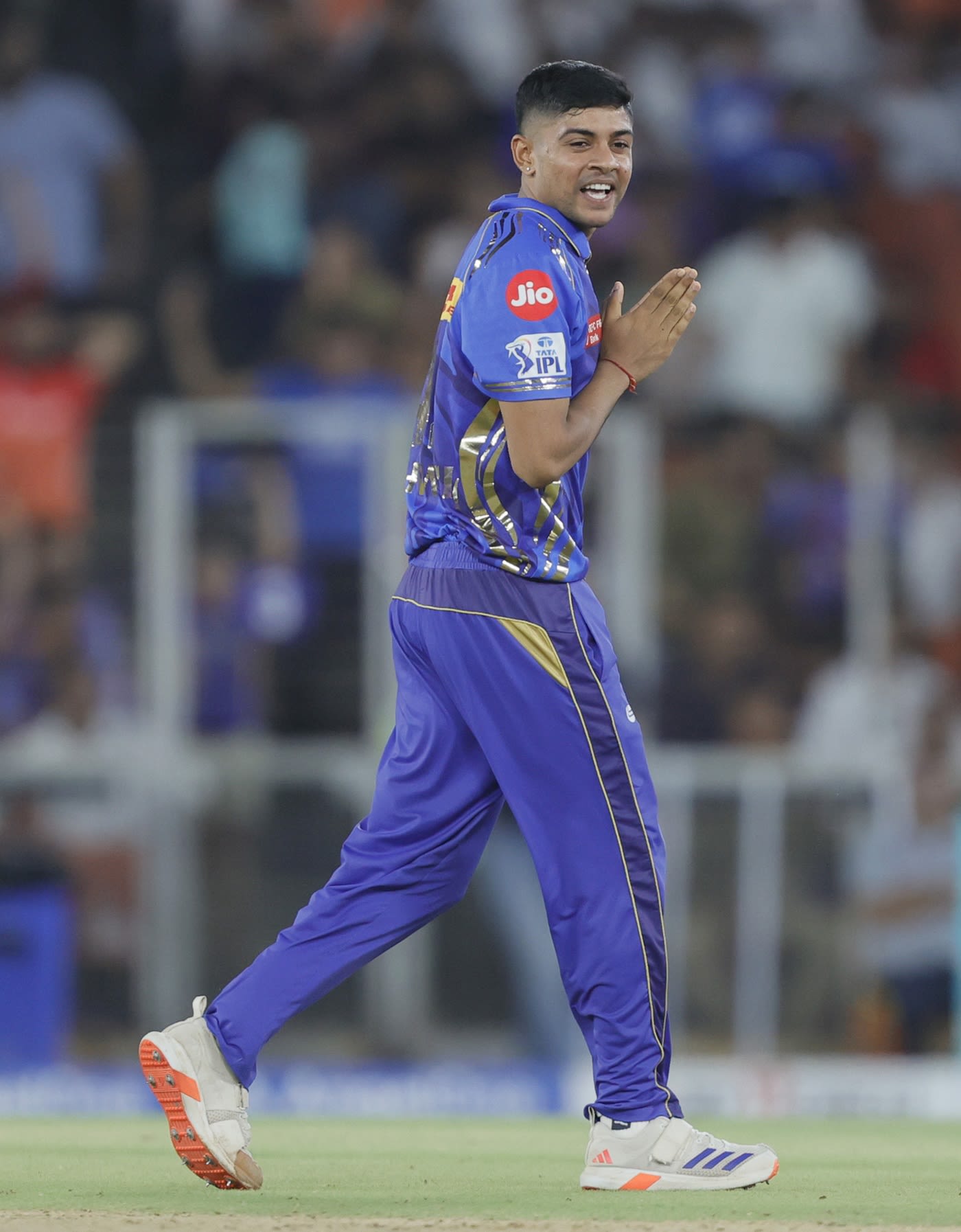Ashwani Kumar got the wicket of Priyansh Arya