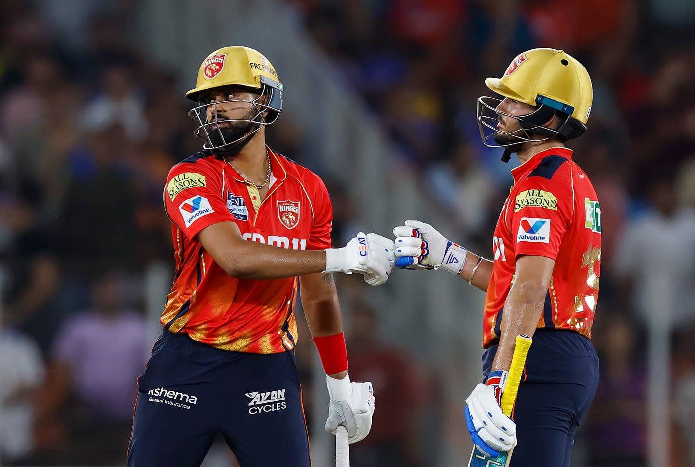 Shreyas Iyer and Nehal Wadhera kept PBKS ticking in their chase