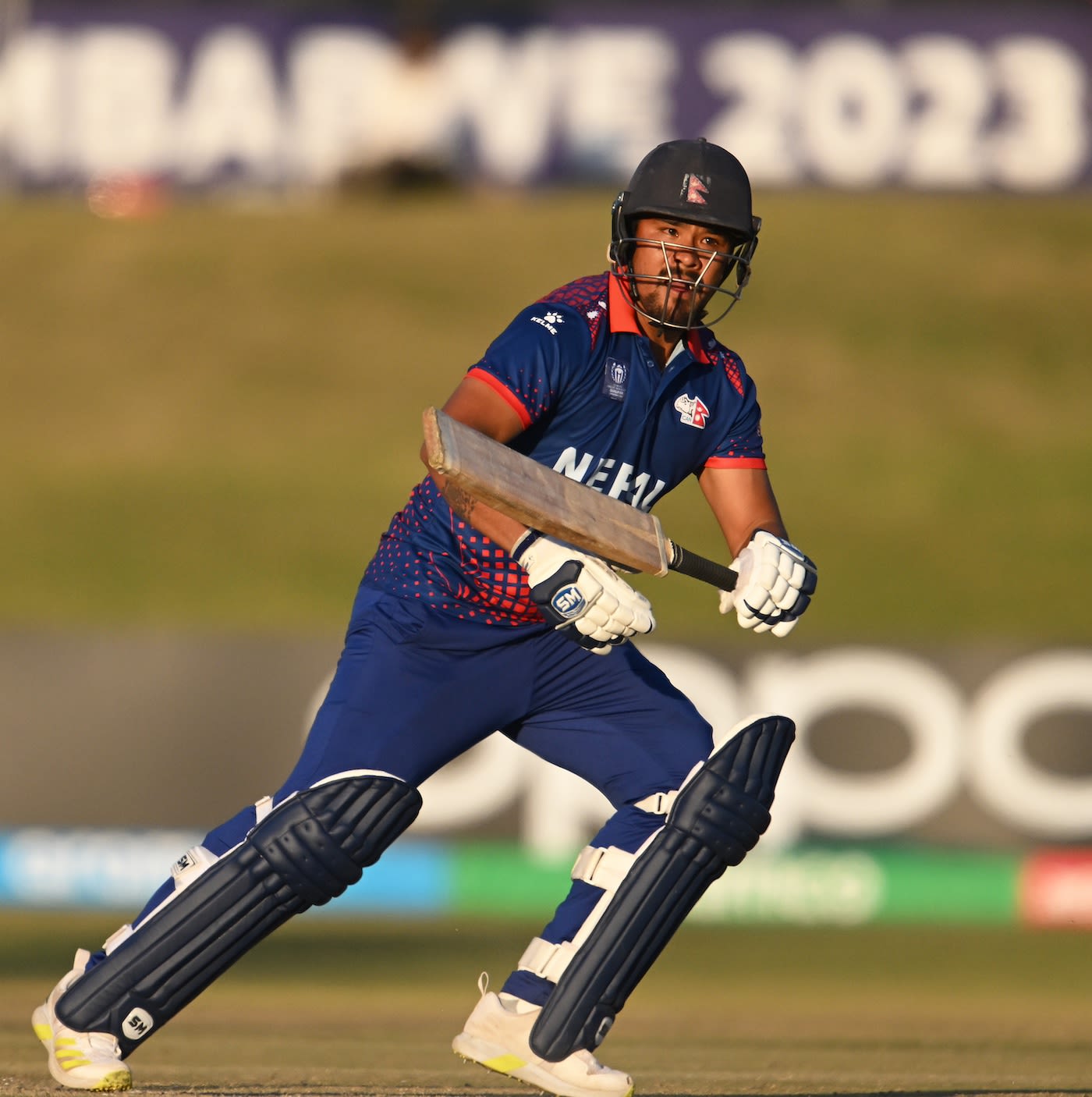 Karan KC sets off for a run