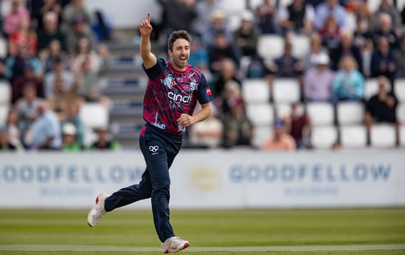 Ben Sanderson finished the match with a hat-trick