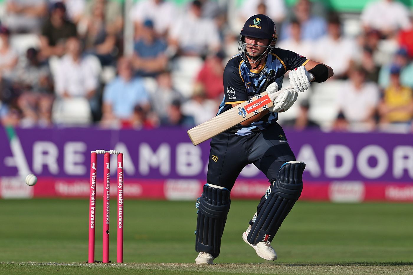 Will Smale struck an aggressive half-century