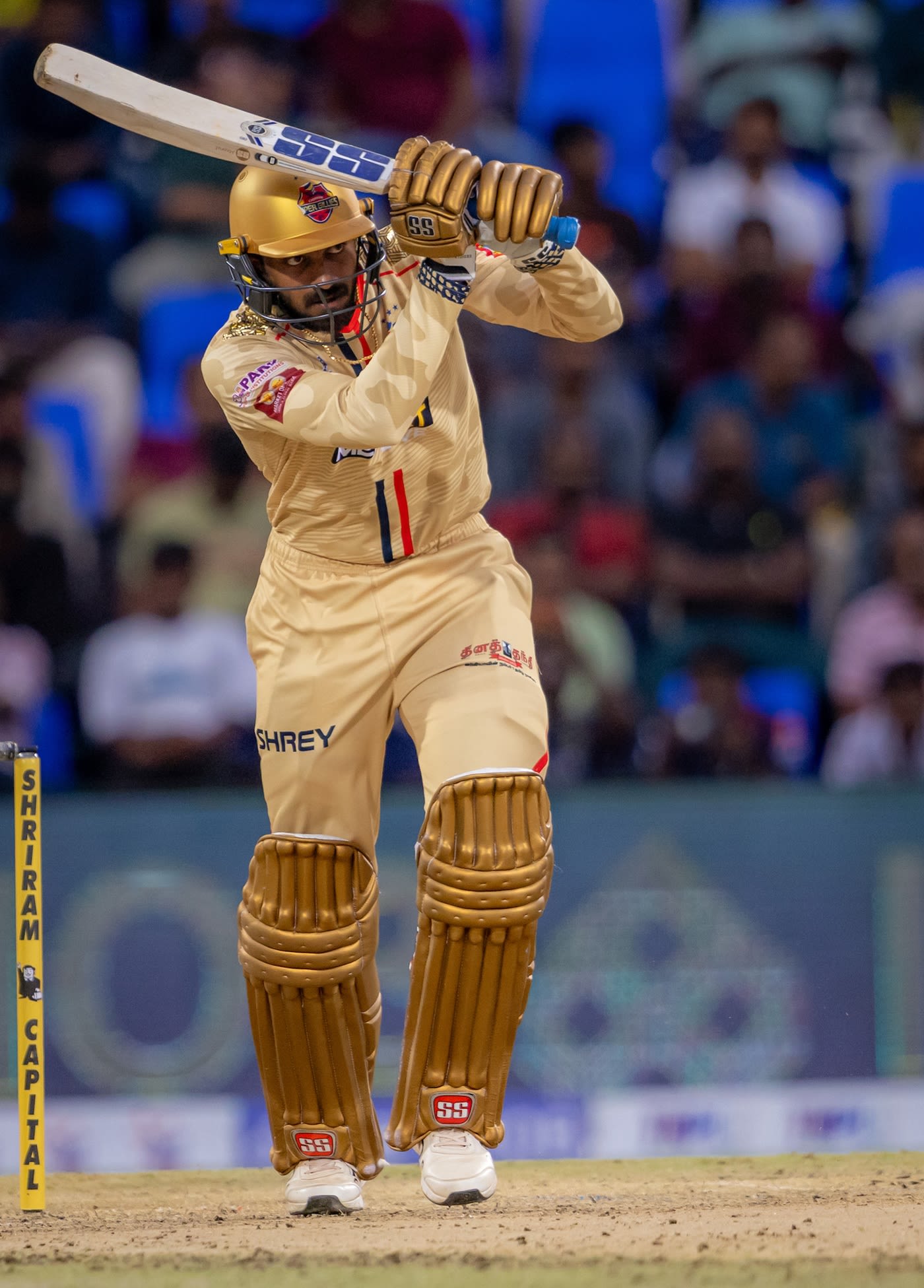 Vijay Shankar in action for Chepauk Super Gillies