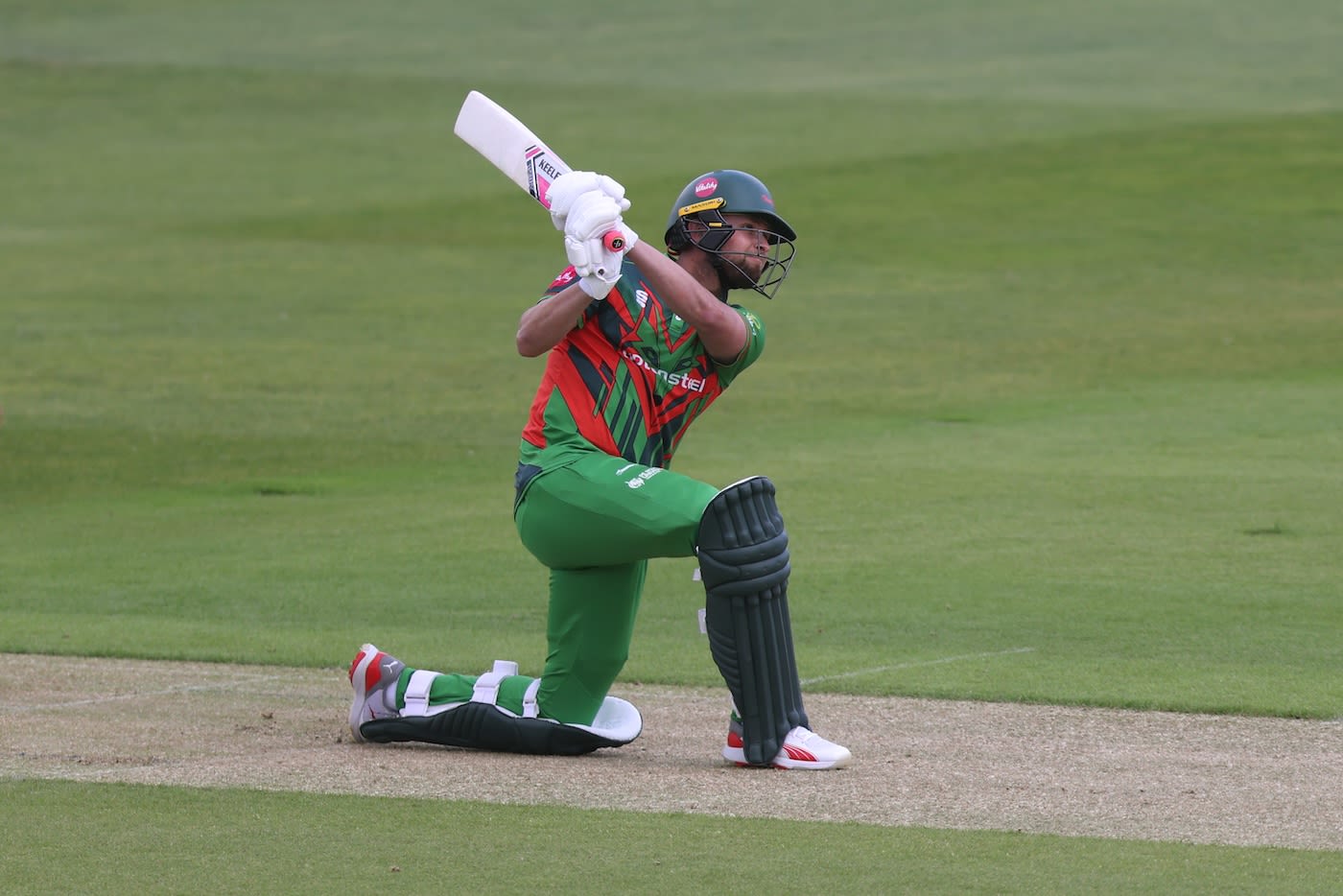 Sol Budinger top-scored for Leicestershire