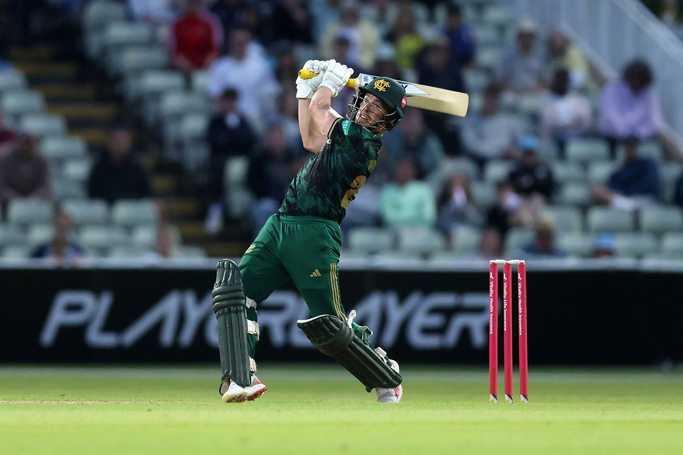 Tom Moores scored an unbeaten 74