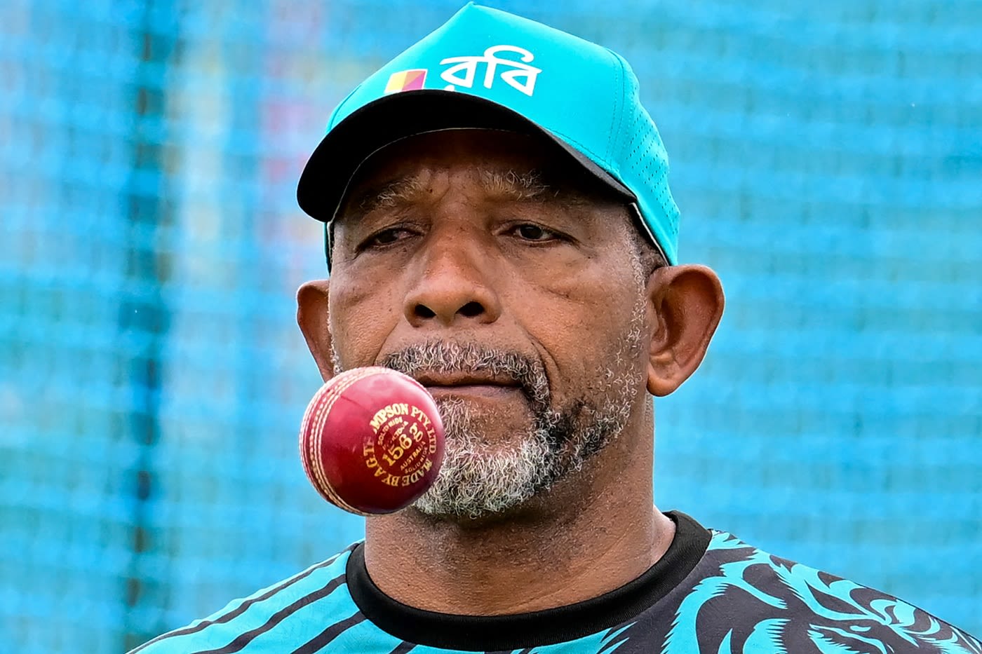 Bangladesh coach Phil Simmons at a training session