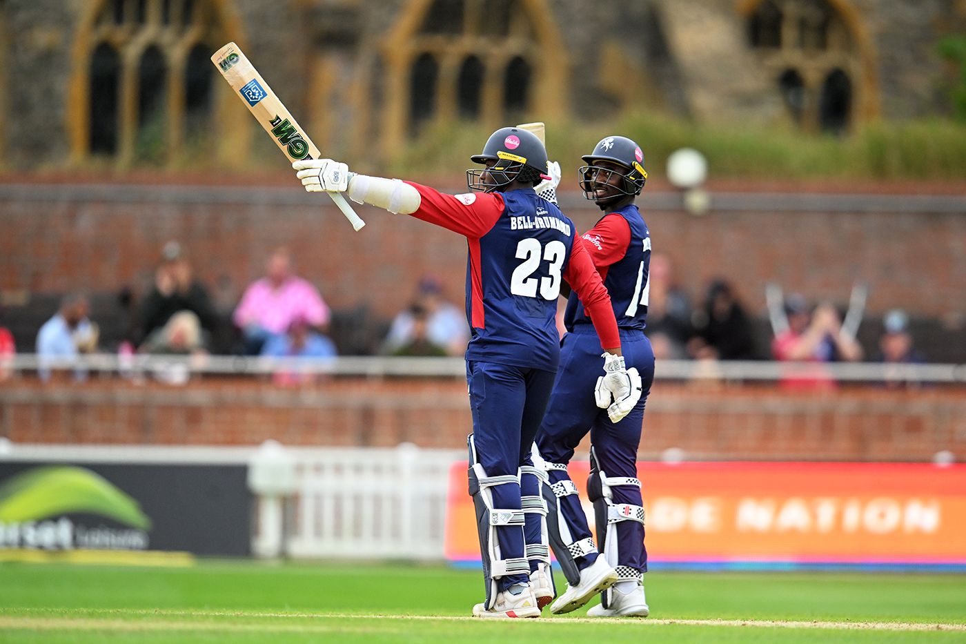 Daniel Bell-Drummond scored a century during an opening stand of 158