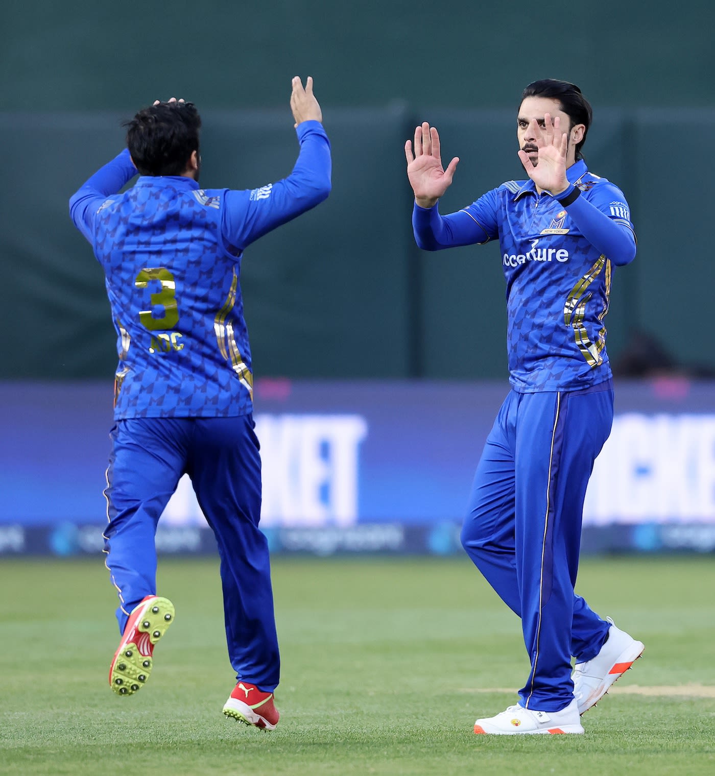 Naveen-ul-Haq got rid of Finn Allen