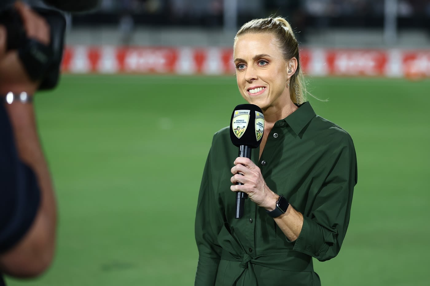 Kirby Short worked as a broadcaster after her playing career
