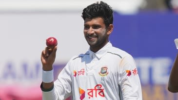 Nayeem, Shadman improve Bangladesh's second-innings act