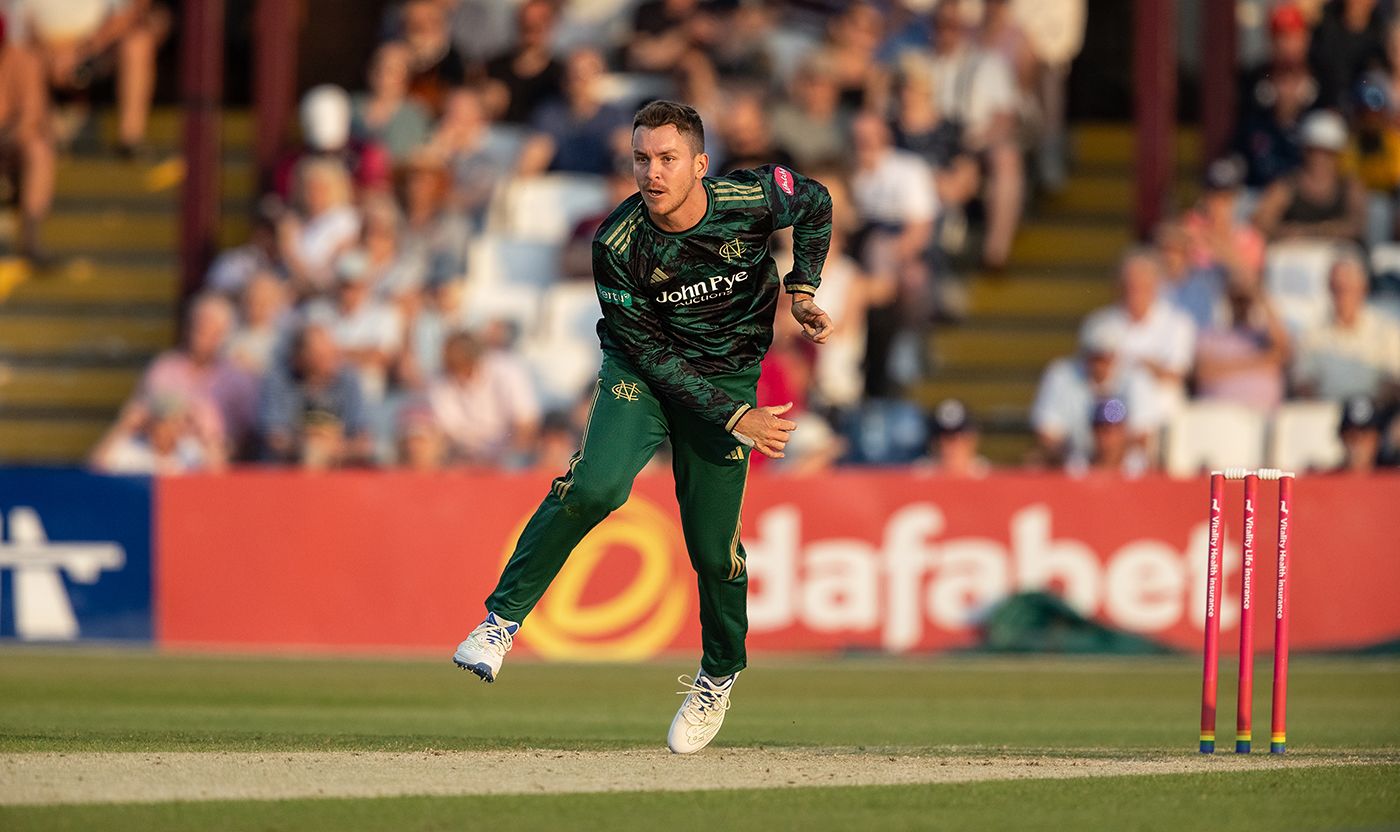 Matthew Montgomery claimed his best T20 figures