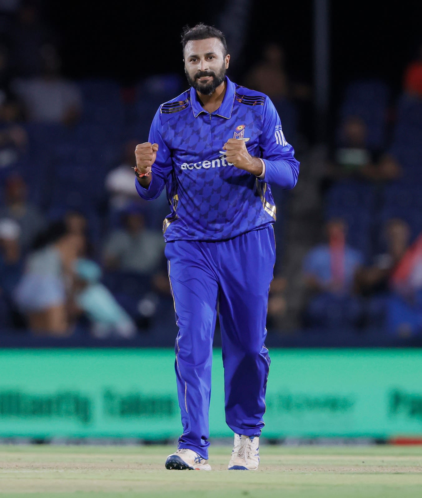 Sunny Patel got wickets in back-to-back overs