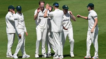 Ben Allison takes five as Derbyshire are bowled out for 88