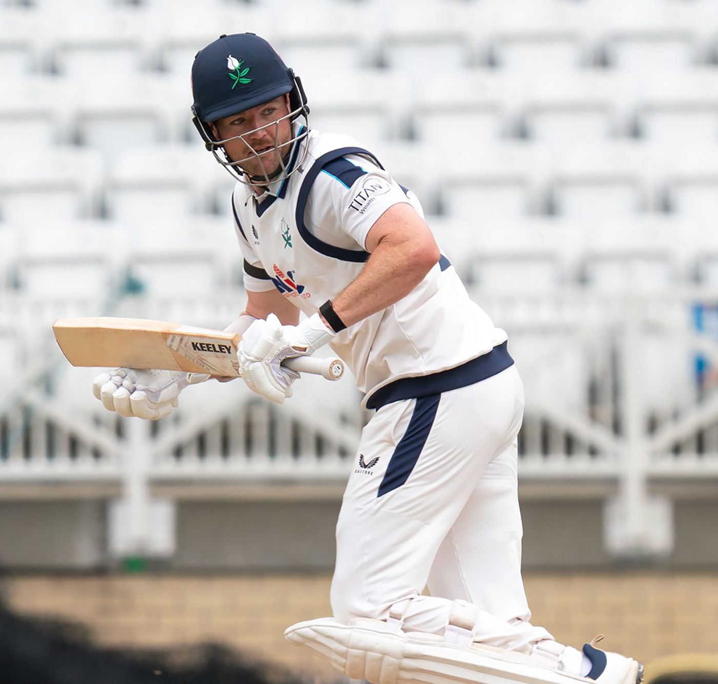 Dan Moriarty sets off for a run