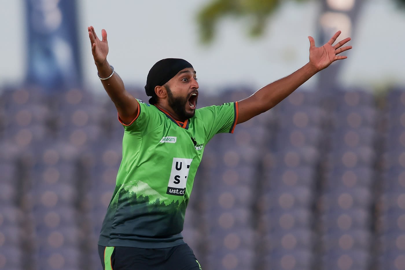 Harmeet Singh struck thrice