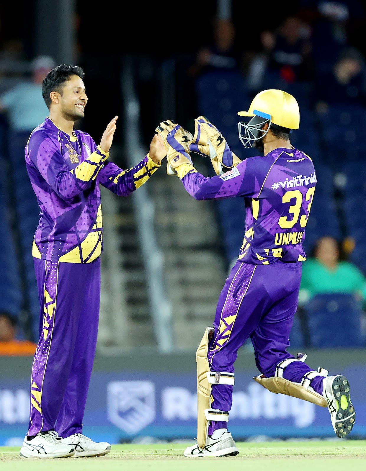 Tanveer Sangha turned the game with a double-wicket over