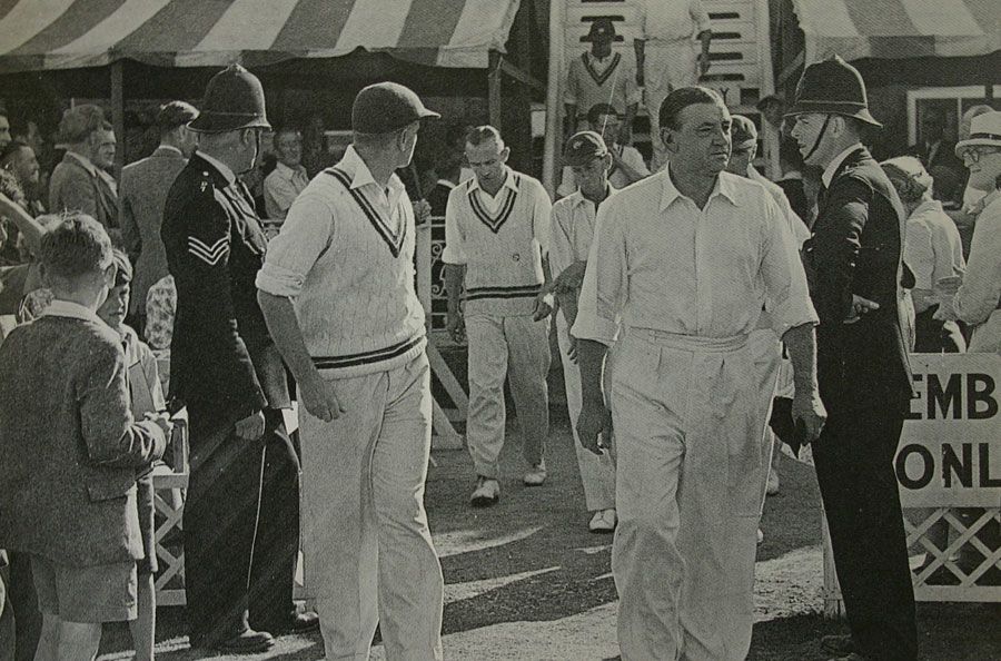 Wally Hammond makes a final - ill-advised - appearance for Gloucestershire in 1951