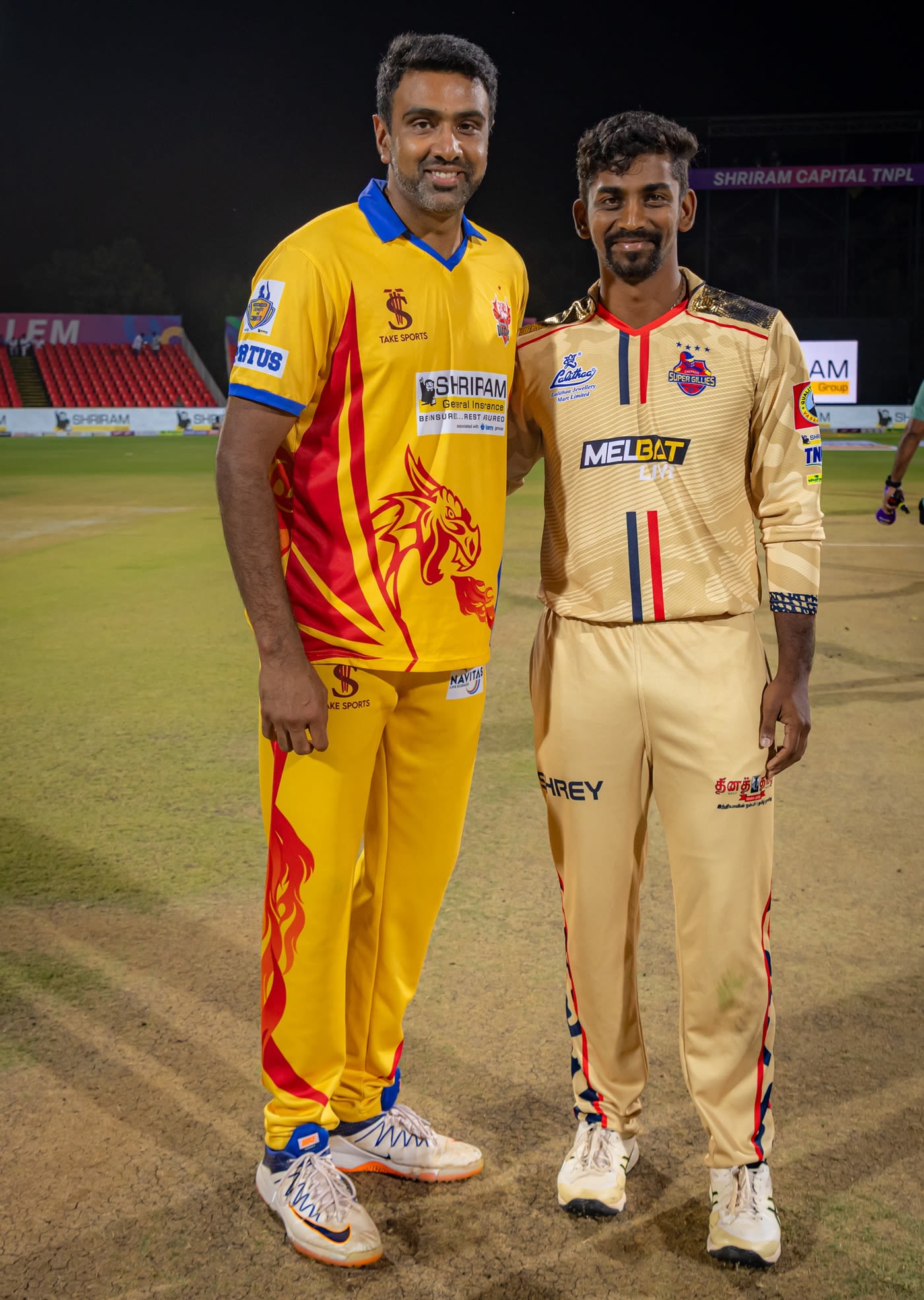 R Ashwin's Dindigul Dragons will face B Aparajith's Chepauk Super Gillies in the Qualifier 2