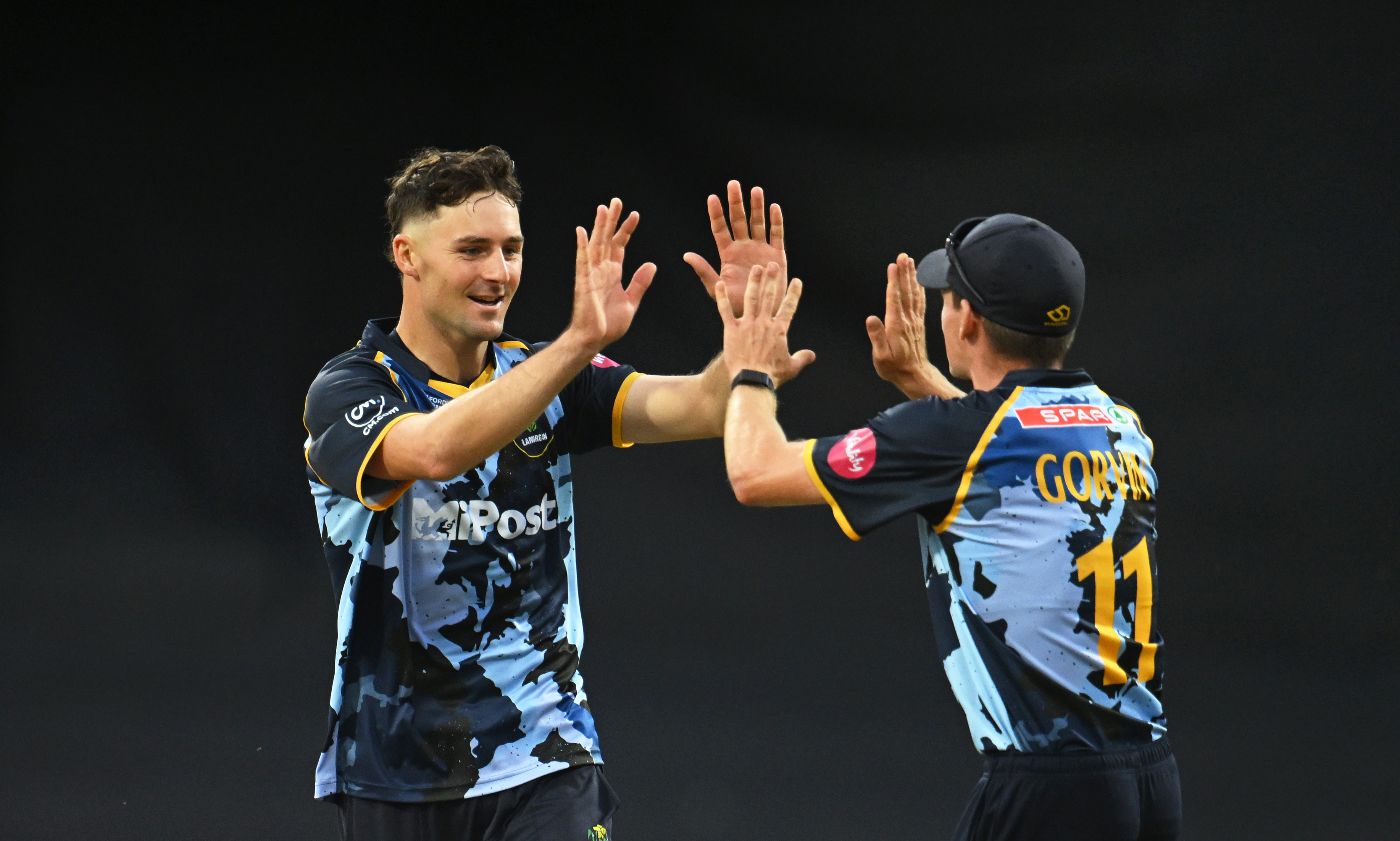 Ned Leonard claimed five wickets against his old team