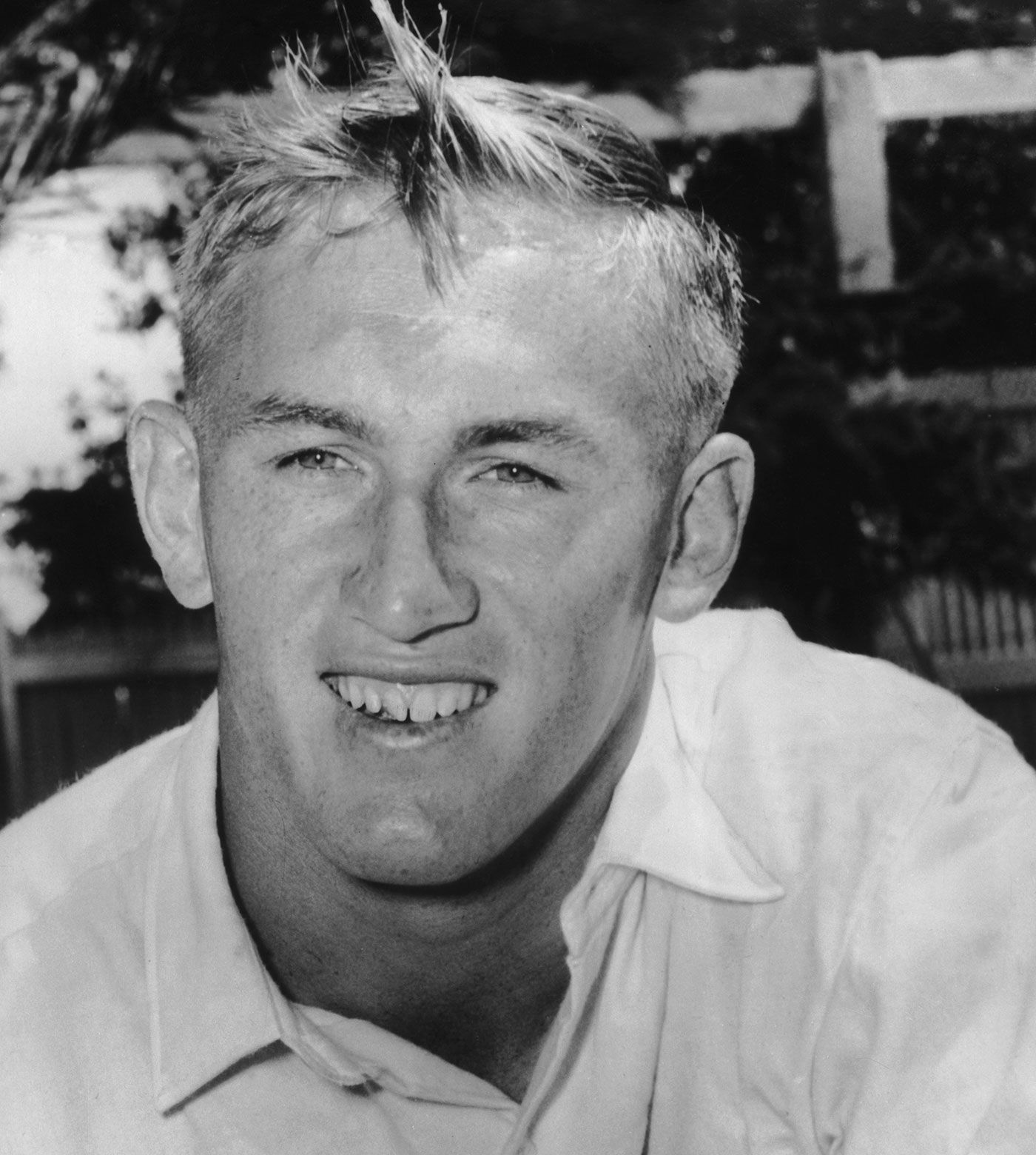 Gordon Rorke poses in 1959