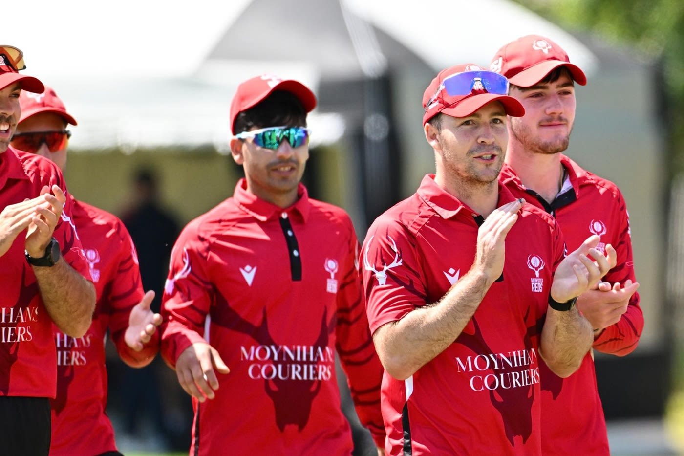 Curtis Campher took five wickets in five balls