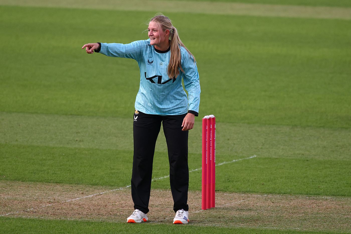 Ryana Macdonald-Gay helped Surrey contain The Blaze
